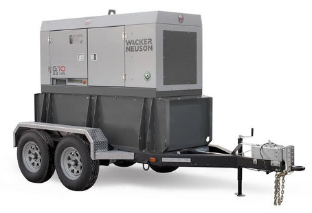 Wacker 70 K/Watt generator