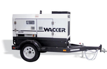 Wacker 20 K/Watt generator
